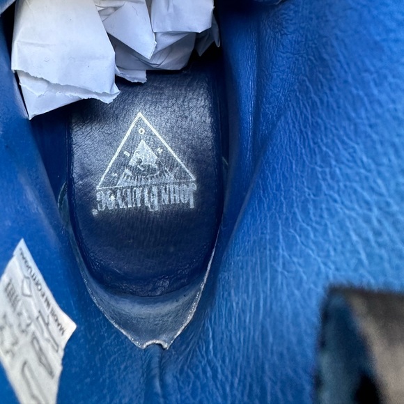 John Fluevog Black Leather Lace up Ankle Boots men’s Size 7. - Picture 8 of 13